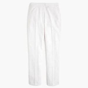 J. Crew white Easy Pant in stretch linen